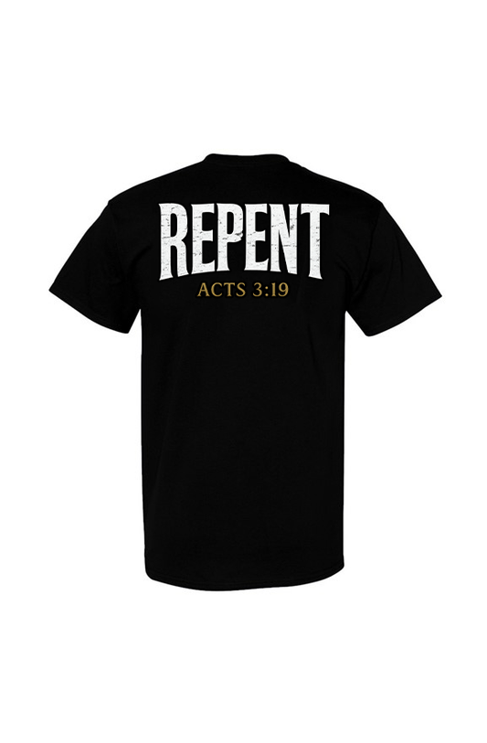 Repent Gildan Cotton T Shirt